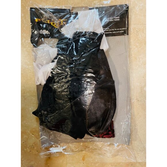 Spirit Toddler Lil Vampire Costume Shirt Cape Necklace & Collar Size 2T-4T. Inc - Picture 2 of 4